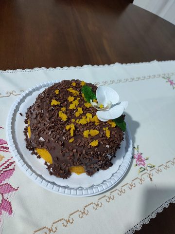 Bolo Cenoura com Brigadeiro